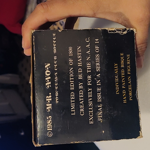 Mr. Avon Porcelain Vintage Figurine - Picture 3 of 3